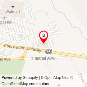 AMF Conchester Lanes on Conchester Highway, Upper Chichester Township Pennsylvania - location map