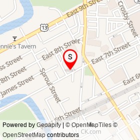 Save Plus Health & Beauty on East 7th Street, Chester Pennsylvania - location map