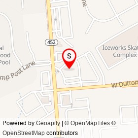 Sun East Federal Credit Union on Pennell Road, Aston Township Pennsylvania - location map