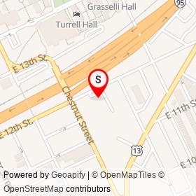Granite Central Distributors on East 12th Street, Chester Pennsylvania - location map