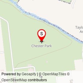 Chester Park on , Parkside Pennsylvania - location map