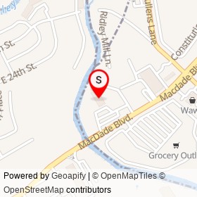 Brewers Outlet on MacDade Boulevard, Ridley Township Pennsylvania - location map