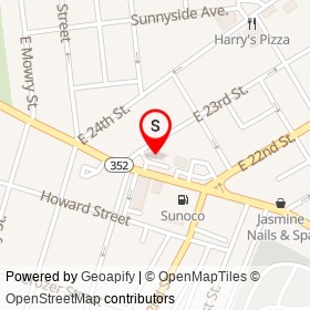 Meineke on Edgmont Avenue, Chester Pennsylvania - location map