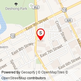 Dollar General on Avenue of the States, Chester Pennsylvania - location map