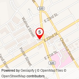 Campus Dental Center on Providence Avenue, Chester Pennsylvania - location map