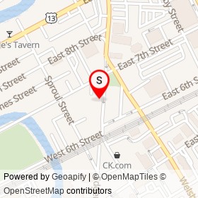 The Saltz Dental Center on Avenue of the States, Chester Pennsylvania - location map