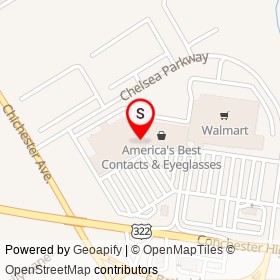 T-Mobile on Chelsea Parkway, Upper Chichester Township Pennsylvania - location map