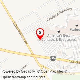Verizon Wireless on Chelsea Parkway, Upper Chichester Township Pennsylvania - location map