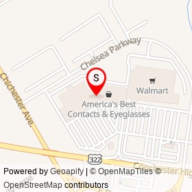 Hair Cuttery on Chelsea Parkway, Upper Chichester Township Pennsylvania - location map