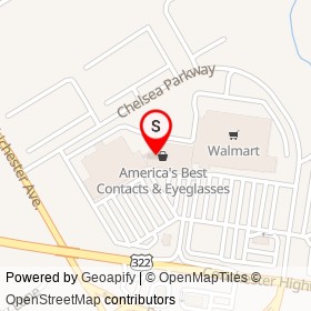 Dollar Tree on Chelsea Parkway, Upper Chichester Township Pennsylvania - location map