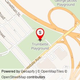 Trumbette Playground on , Philadelphia Pennsylvania - location map