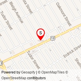 Leneghans Pub on Frankford Avenue, Philadelphia Pennsylvania - location map