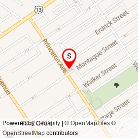 No Name Provided on Montague Street, Philadelphia Pennsylvania - location map