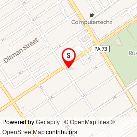Wellen's Hoisery & Lingerie on Wellington Street, Philadelphia Pennsylvania - location map