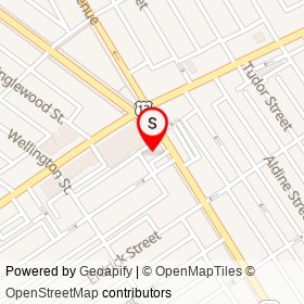 Santucci's Pizza on Cottman Avenue, Philadelphia Pennsylvania - location map