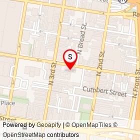 Tomo sushi&ramen on Arch Street, Philadelphia Pennsylvania - location map
