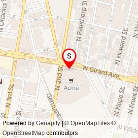 Unleashed on West Girard Avenue, Philadelphia Pennsylvania - location map