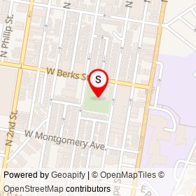 Michael J Towey Playground on , Philadelphia Pennsylvania - location map