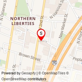 The Foodery on North 2nd Street, Philadelphia Pennsylvania - location map