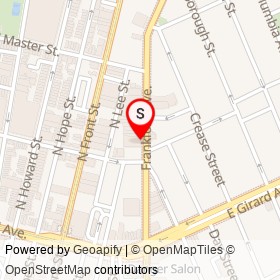 Kensington Quarters on Frankford Avenue, Philadelphia Pennsylvania - location map