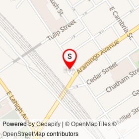 No Name Provided on East Somerset Street, Philadelphia Pennsylvania - location map