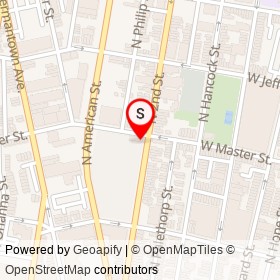 Que Chula Es Puebla on West Master Street, Philadelphia Pennsylvania - location map
