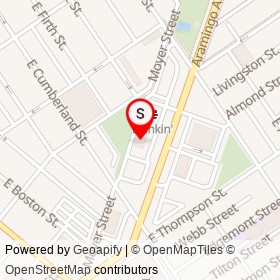 AutoZone on Aramingo Avenue, Philadelphia Pennsylvania - location map