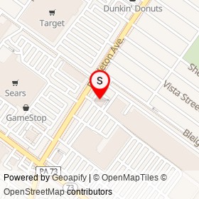 Wells Fargo on Bustleton Avenue, Philadelphia Pennsylvania - location map