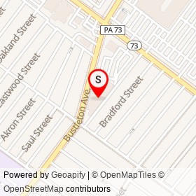P. C. Richard & Son on Cottman Avenue, Philadelphia Pennsylvania - location map