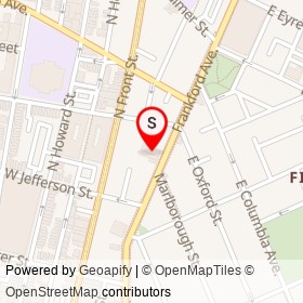 Suraya on Frankford Avenue, Philadelphia Pennsylvania - location map