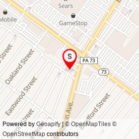 No Name Provided on Englewood Street, Philadelphia Pennsylvania - location map