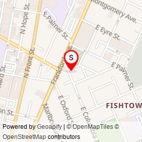 Philly Style Bagels on Sepviva Street, Philadelphia Pennsylvania - location map