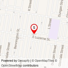Guzman's Grocery on Claridge Street, Philadelphia Pennsylvania - location map