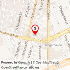 7-Eleven on West Girard Avenue, Philadelphia Pennsylvania - location map