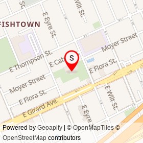 Fishtown Recreation Center on , Philadelphia Pennsylvania - location map