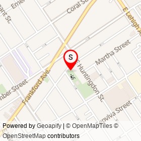 No Name Provided on Collins Street, Philadelphia Pennsylvania - location map