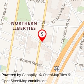 Standard Tap on North 2nd Street, Philadelphia Pennsylvania - location map