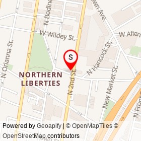 Dmitri's on North 2nd Street, Philadelphia Pennsylvania - location map