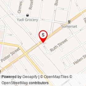 Richard's Bike Shop on Kensington Avenue, Philadelphia Pennsylvania - location map