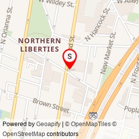 Rustica on North 2nd Street, Philadelphia Pennsylvania - location map