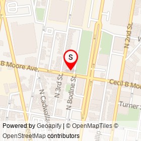 El Cafeito on Cecil B Moore Avenue, Philadelphia Pennsylvania - location map