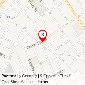 Loco Pez on Cedar Street, Philadelphia Pennsylvania - location map