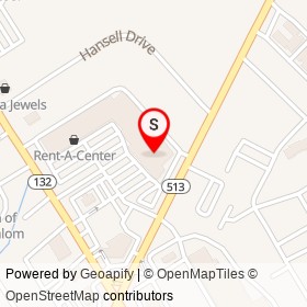 A.C. Moore on Street Road, Bensalem Township Pennsylvania - location map