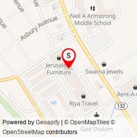 Sprint on Virginia Avenue, Bensalem Township Pennsylvania - location map
