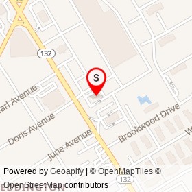 Krispy Kreme on East Street Road, Bensalem Township Pennsylvania - location map
