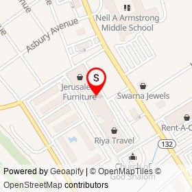 Saladworks on Street Road, Bensalem Township Pennsylvania - location map