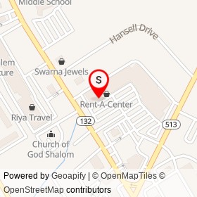 Hollywood Nails on Street Road, Bensalem Township Pennsylvania - location map