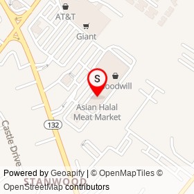 Asian Halal Meat Market on Street Road, Bensalem Township Pennsylvania - location map