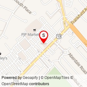 Mattress Firm on Frankford Avenue, Philadelphia Pennsylvania - location map