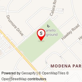 Modena Park on , Philadelphia Pennsylvania - location map